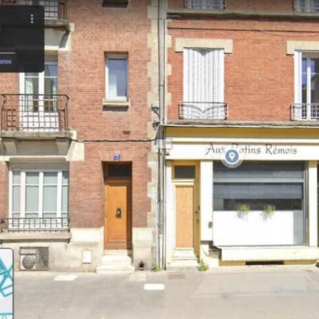 Apartamento LES ROTINS - 80m de la cathédrale Reims Exterior foto