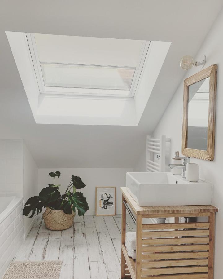 Apartamento LES ROTINS - 80m de la cathédrale Reims Exterior foto